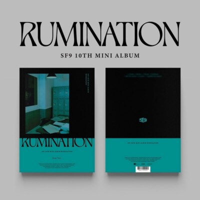 K-POP SF9 10th Mini Album [RUMINATION] Scar Ver. CD+128p Booklet+3p Card Sealed