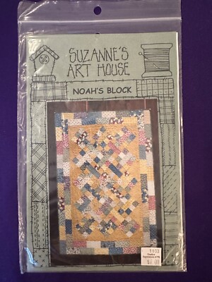 Quilt Pattern by Suzanne's Art House ''Noah's Block''