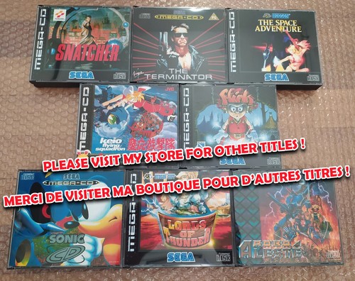 Heart of the Alien Sega MEGA CD PAL EURO - Conversion / Repro Another World - Imagen 5 de 6