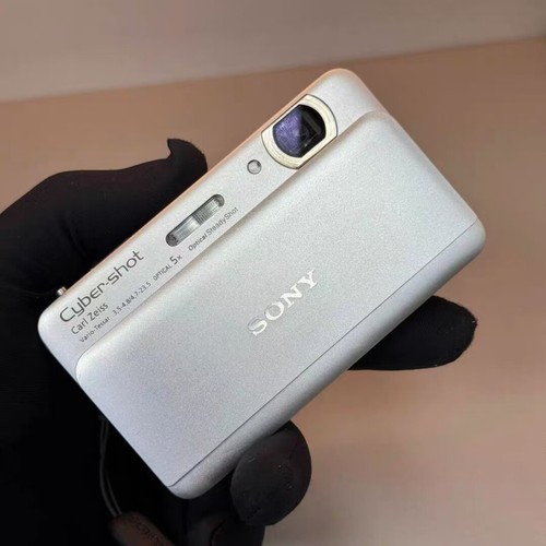 Sony Cyber-shot DSC-TX55 16.2MP CMOS Vintage Digital Camera -100% Working-Silver - Picture 3 of 7