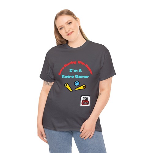 I'm A Retro Gamer Unisex Heavy Cotton Tee - Picture 24 of 36