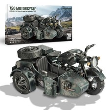 Piececool 3d Model Kits 750 Motorcycle Metal ...