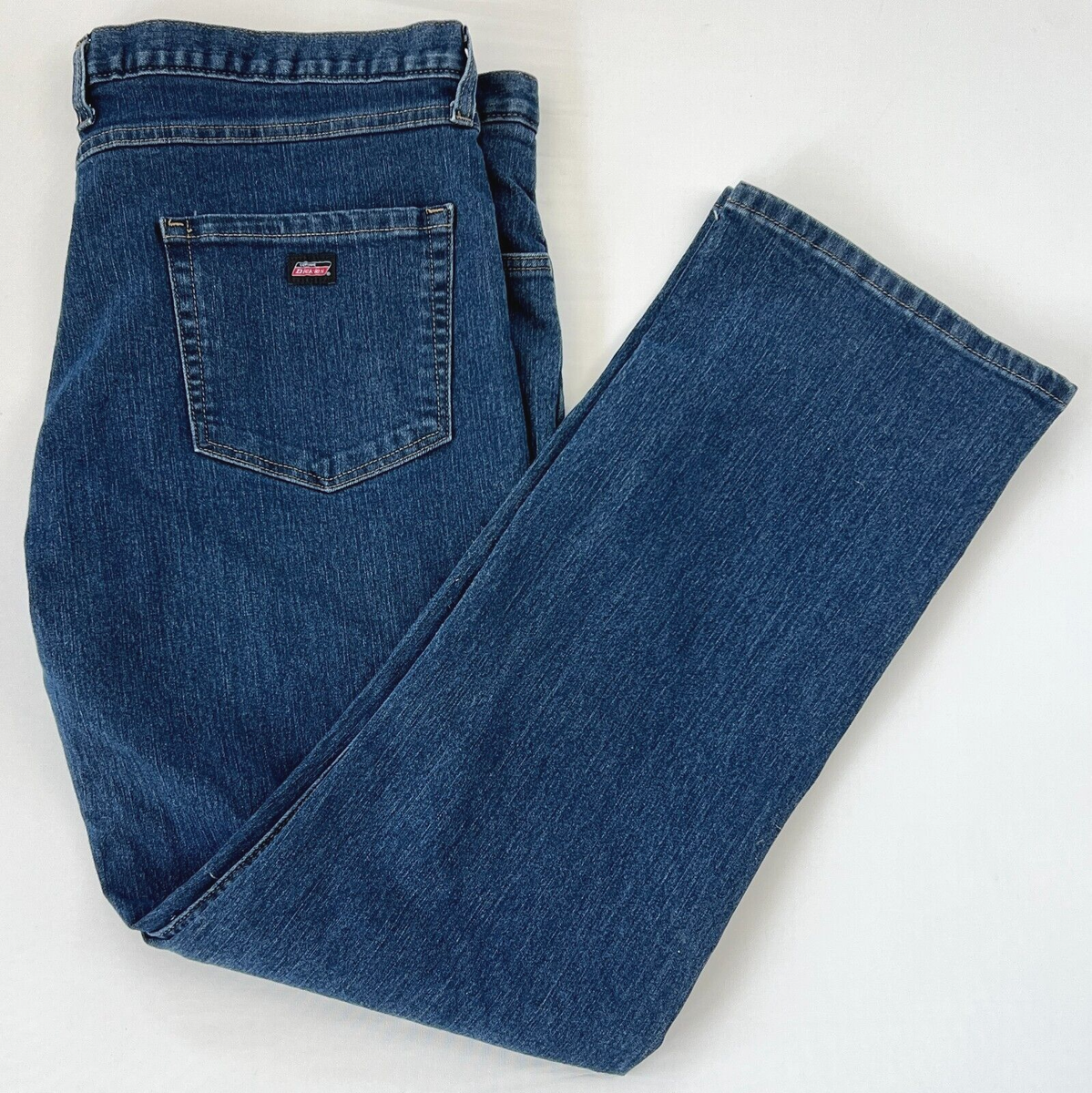 Dickies Mens Denim Jeans Regular Straight Fit Cotton Blend 5
