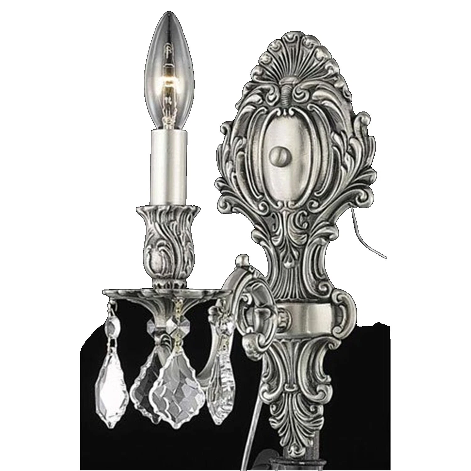 Accesorios de iluminación de pared de peltre