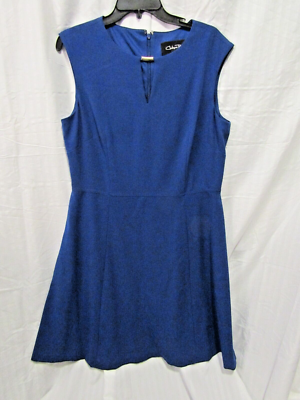 Chelsea Rose Women’s Size 14 Sleeveless Blue Sheath Dress