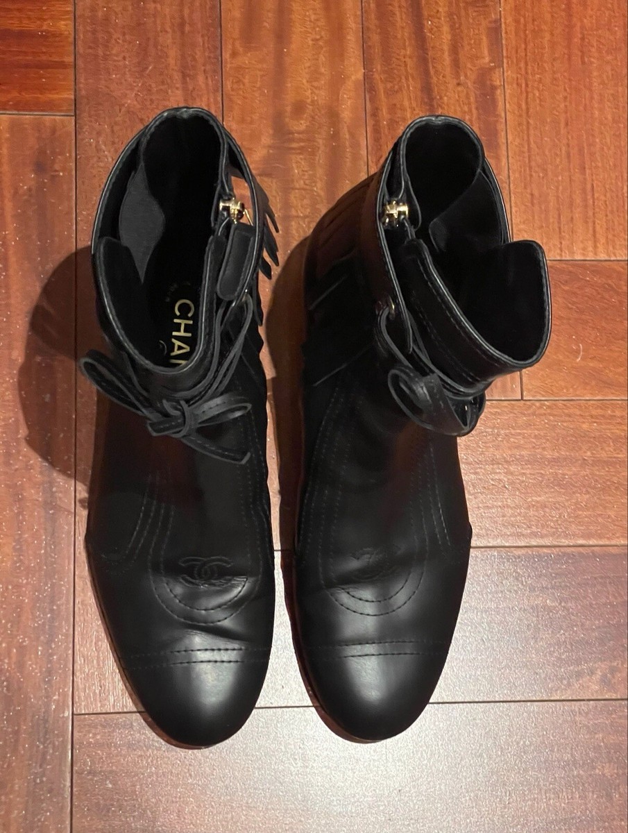 CHANEL ブーツ ブラウン 39 CHANEL ブーツ ブラウン 39