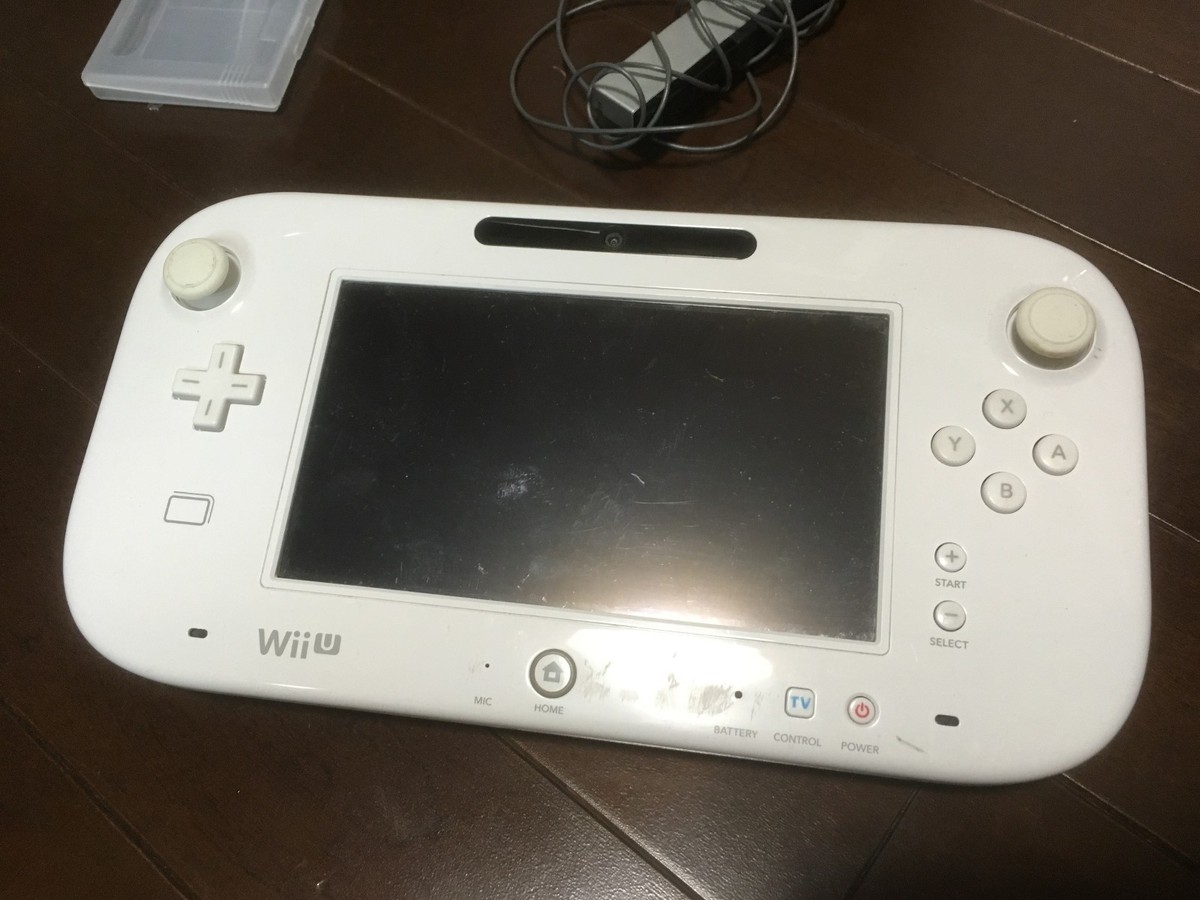 ウィーユー  W i i U Nintendo Wii U Deluxe 32GB black CONSOLE JAPAN NTSC w SMASH