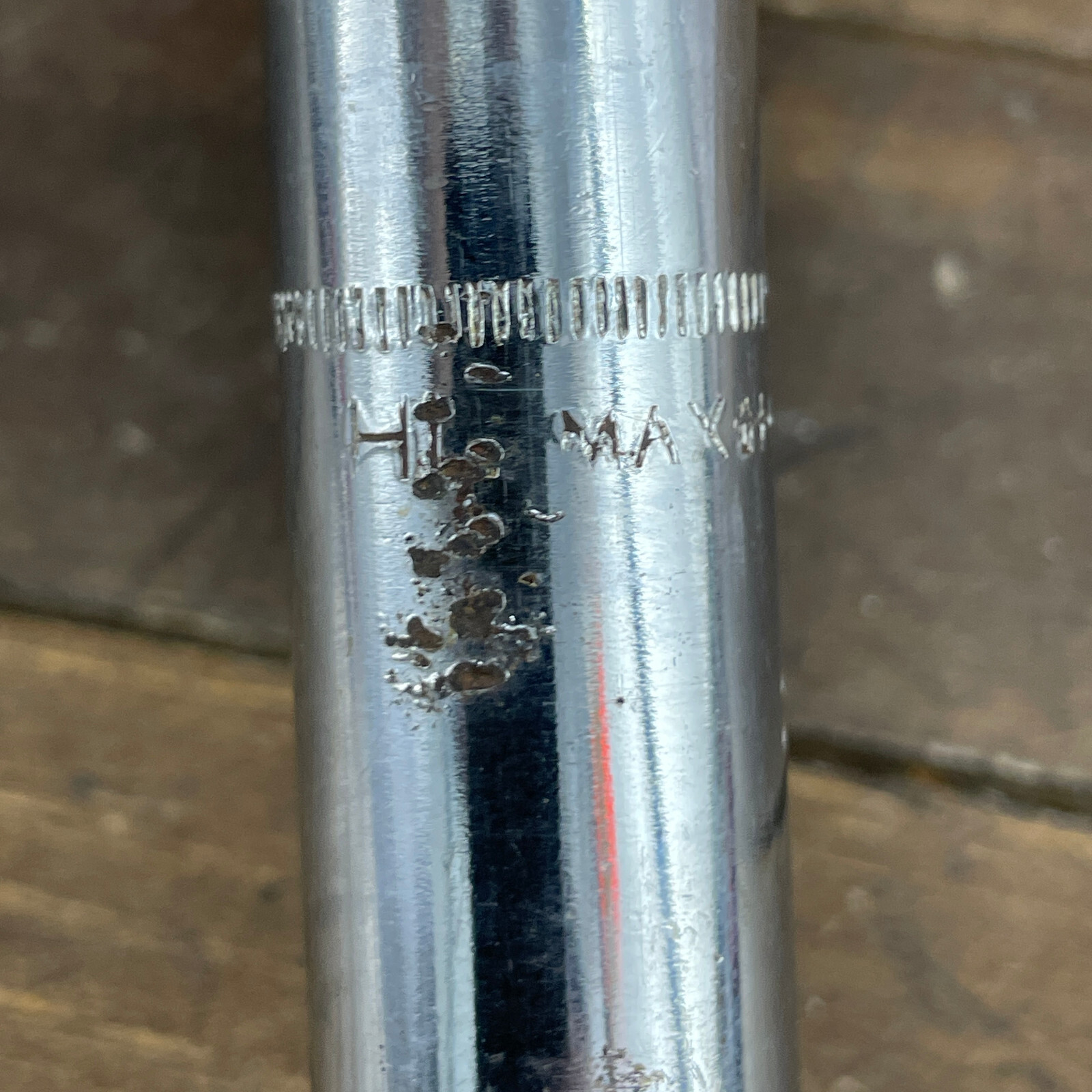 Vintage BMX Stem Old School BMX MX-550 Silver 80s Neck 21.1   Brute Style Alloy