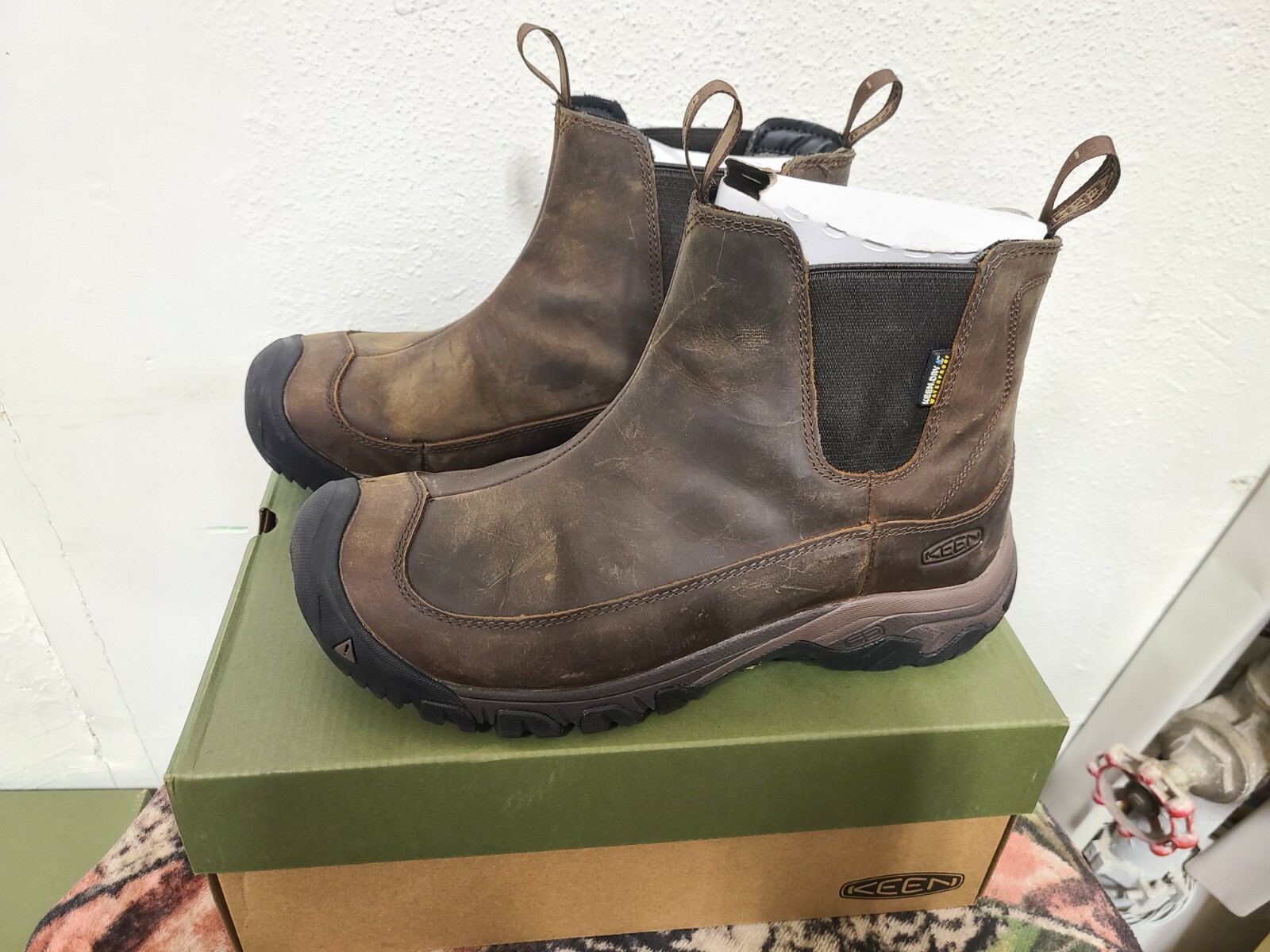 keen men's anchorage iii waterproof boot