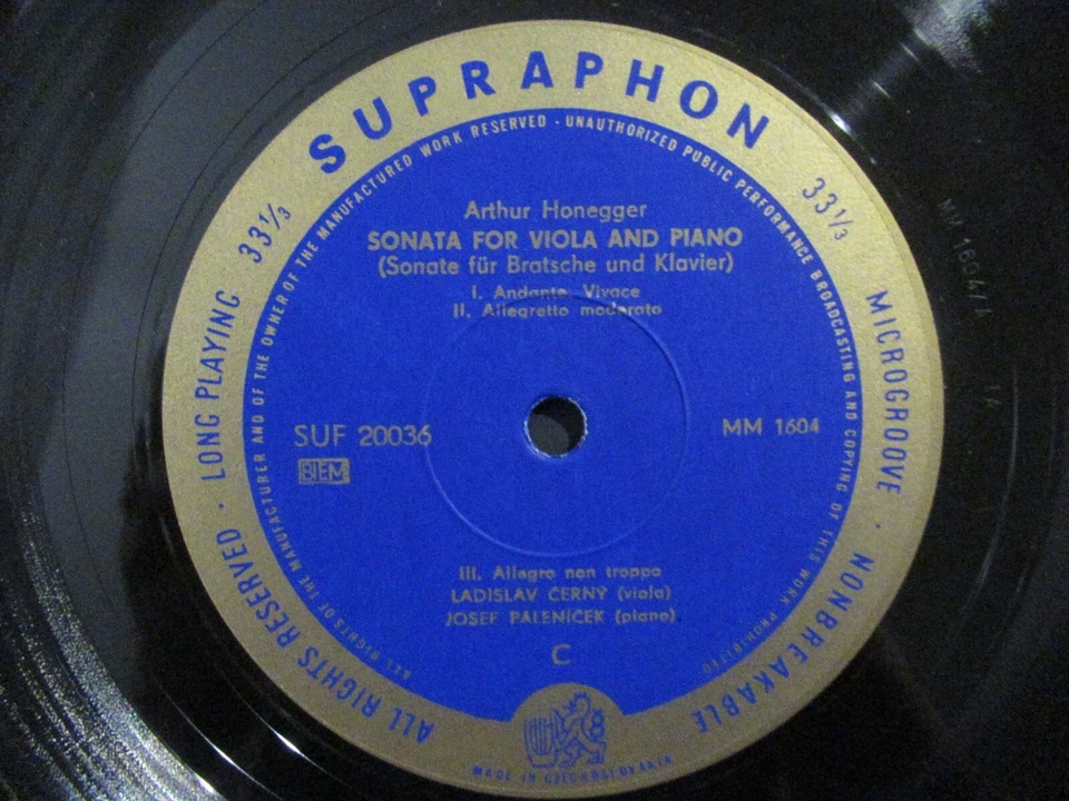 IDA HAENDEL Stravinsky Divertimento For Violin / 10" EP CSSR SUPRAPHON SUF 20036 - Bild 4 von 4