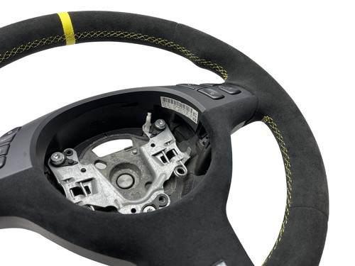 Original BMW Lenkrad M-Sportlenkrad E39 E46 E53 Alcantara gelber Ring M-Spange - Bild 10 von 12