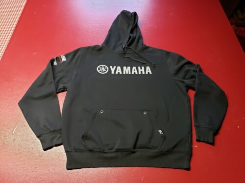 Yamaha, Factory Effex Pullover Hoodie Blk XL Cotton Blend - Picture 1 of 8