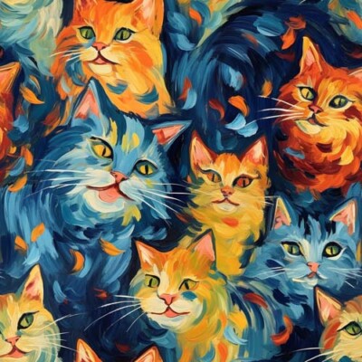 20x Katze abziehen und kleben Fliesen Vinyl Aufkleber Treppe Bad Küche selbstklebend
