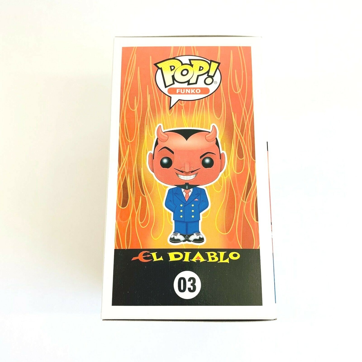 Funko Pop Spastik Plastik El Diablo Silver Suit 20th Anniversary