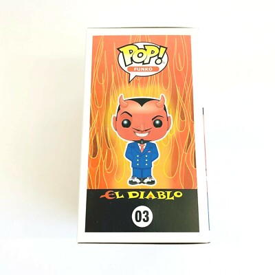 Funko Pop Spastik Plastik El Diablo Silver Suit 20th Anniversary