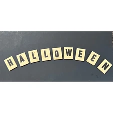 Halloween Vintage  Anagram Tiles