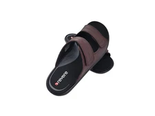 Revere Durban Orthotic Friendly Slides Men's Casual Sandal - Whiskey Brown - 7