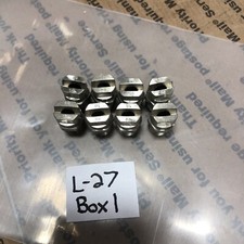 Lot Of 8 SPRAYING SYSTEMS H 1/4 U, 316SS, VEEJET, 8050 VEEJET New