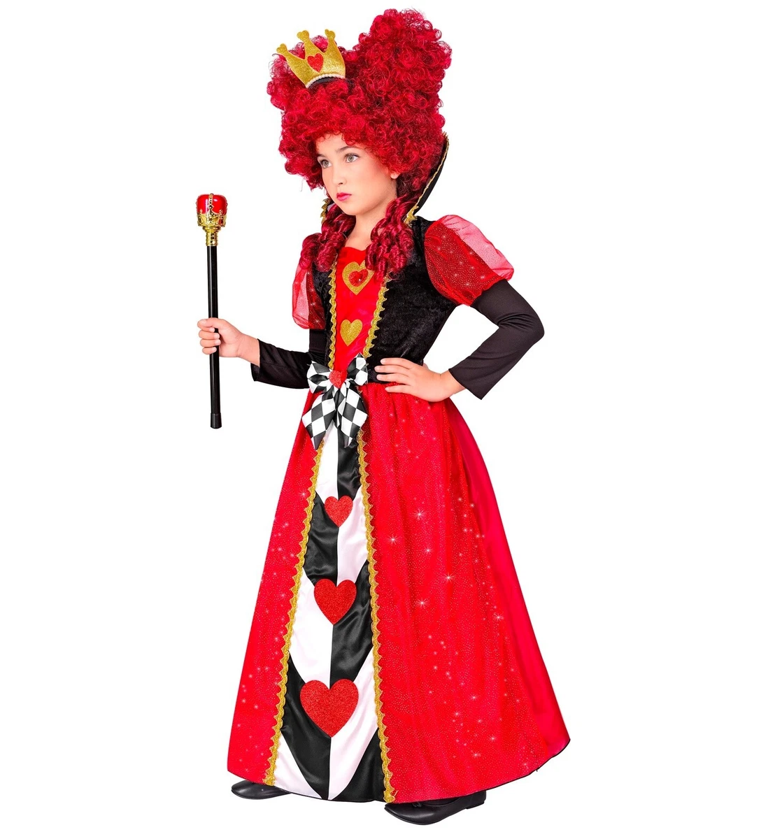 Costume Regina Di Cuori Per Donna - Premium S - Foto 9