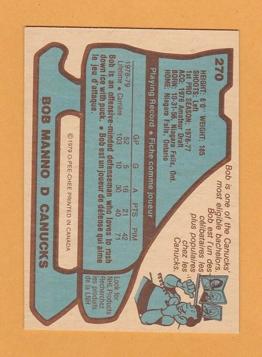 1979-80 NHL O-Pee-Chee OPC Hockey Cards #199 to 396 - U-Pick From List - Picture 147 of 397