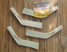 LOT OF 4 ORIGINAL MYLEC 1970'S RIGHT HANDED  STREET HOCKEY BLADES (UNUSED)