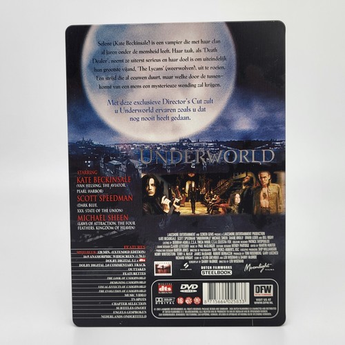 Underworld Steelbook DVD - PAL Region 2 - Picture 2 of 4