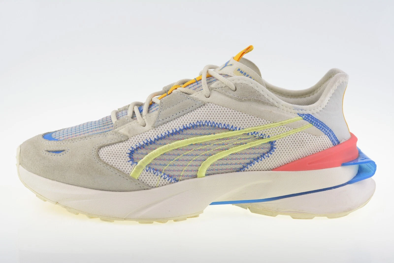 PUMA Pwrframe Op 1 maglia grigio 384343 01 scarpe da ginnastica uomo taglia UK 7 5