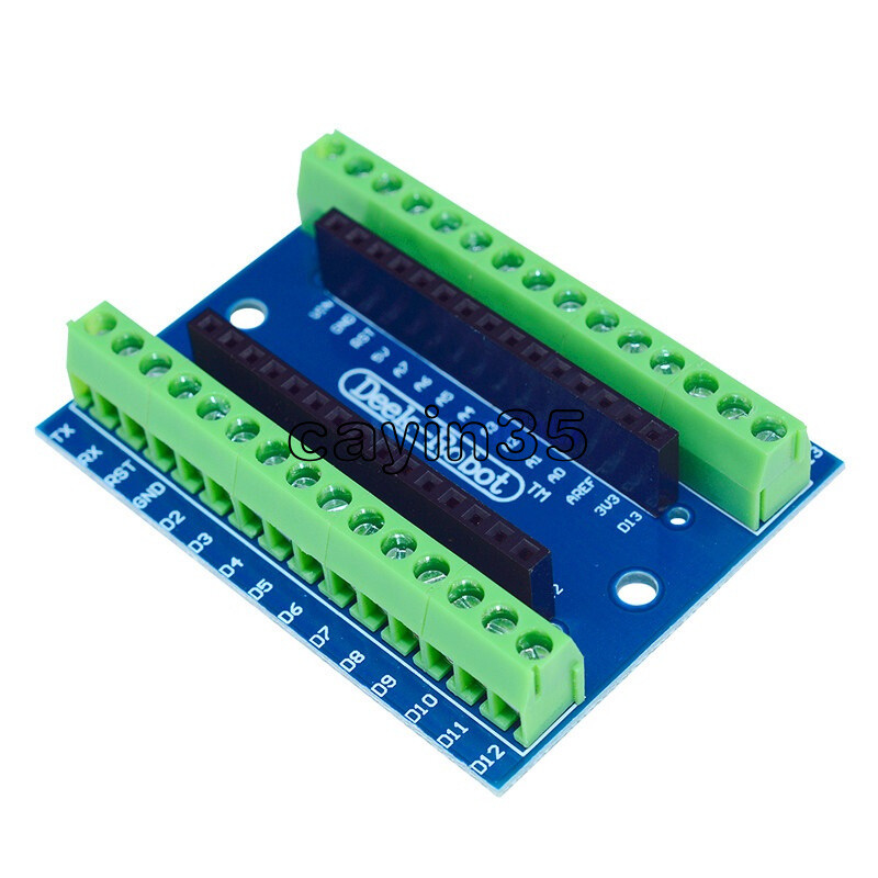 Nano Terminal Adapter for the Arduino Nano V3.0 ATMEGA328P-AU Module Board NEW