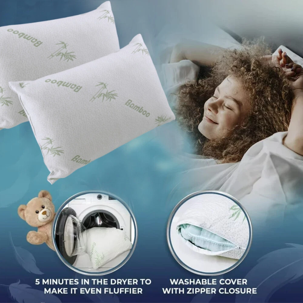 Bamboo anti hotsell snore pillow