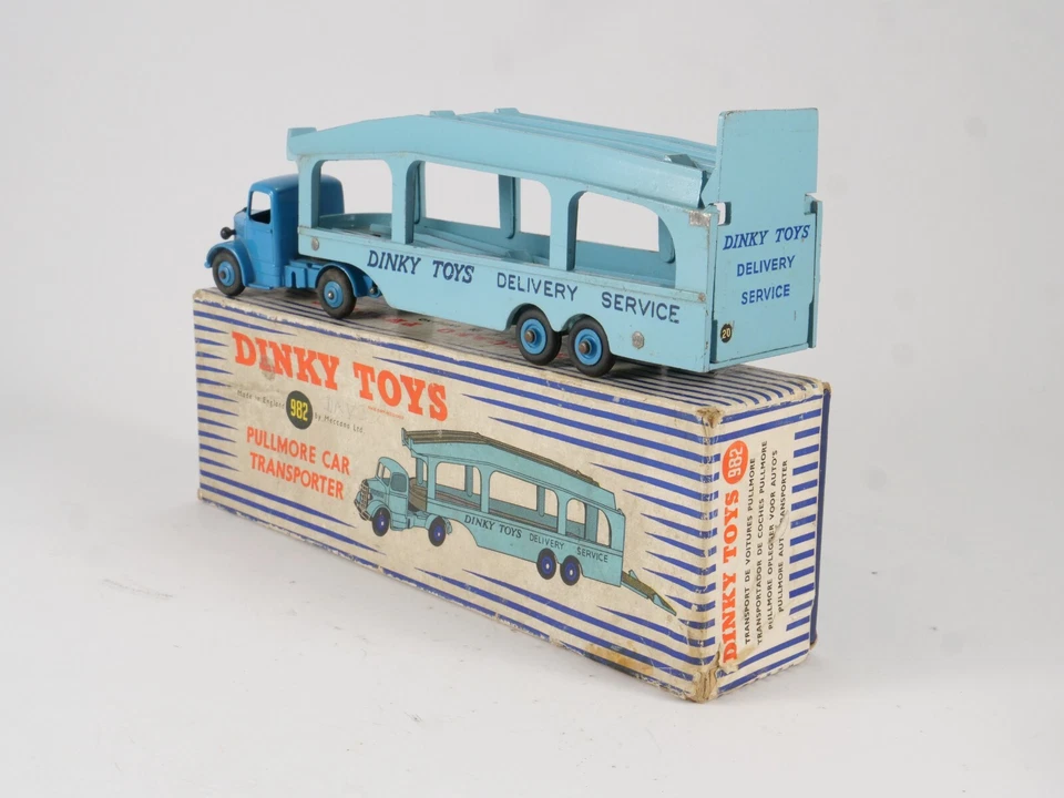 Dinky Toys GB N° 982 Camion Trasportatore Pullmore In Scatola - Immagine 3 di 4