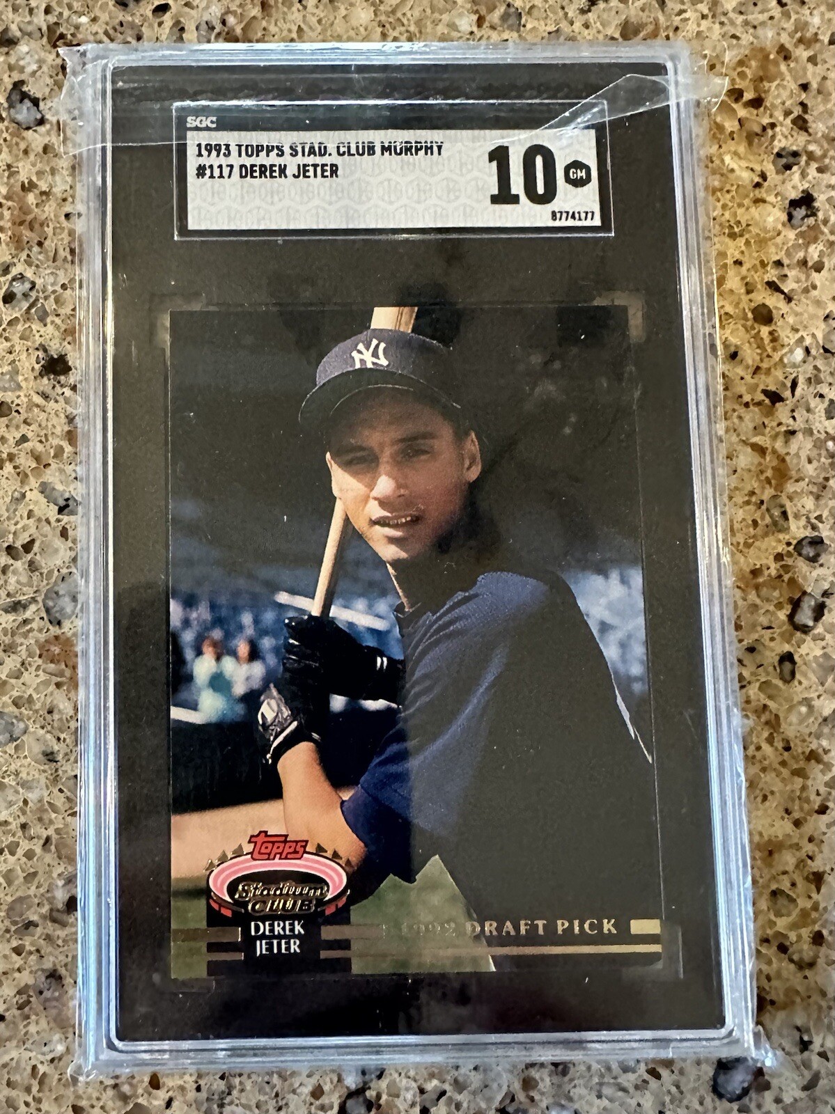 1993 Topps Stadium Club Derek Jeter SGC 10