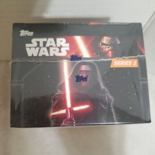 2016 Topps Star Wars the Force Awakens Series 2 EXCLUSIVE Blaster Box MEDALLION - Picture 2 of 6