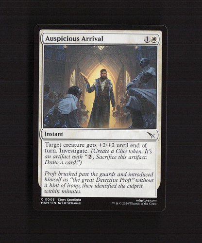 Auspicious Arrival 0005 Murders at Karlov Manor Common MTG Card - Picture 10 of 17