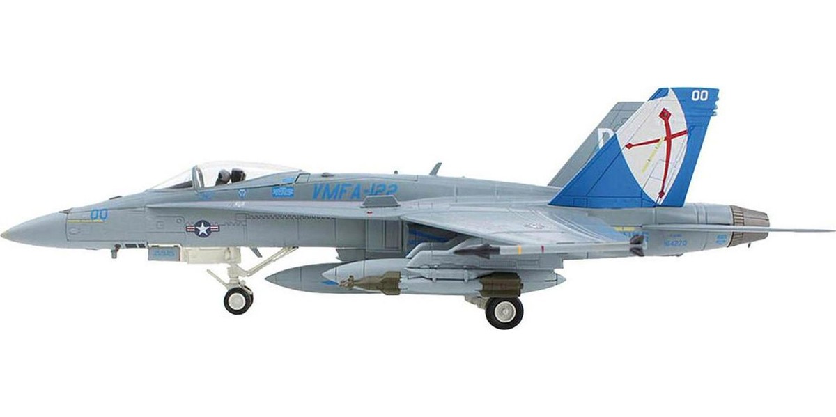 McDonnell Douglas F/A-18C Hornet Aircraft VMFA-122 Crusaders
