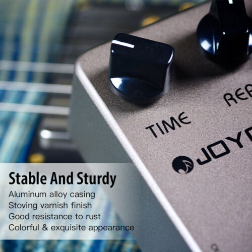 JOYO Delay Electric Guitar Effect Pedal Range 25ms-600ms Sounds "Analog" JF-08 - Picture 4 of 10