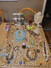 Antique To Costume Jewelry Lot 300+ Pieces Trifari, SARAH COVENTRY, Coro More