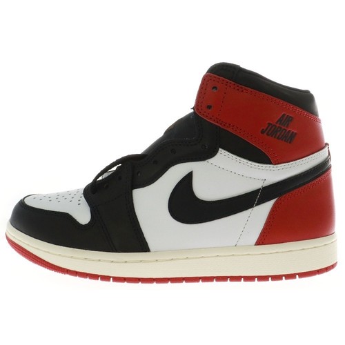 Nike Herren 8,5 US Air Jordan 1 Retro Hoch OG Schwarz Treimagind Schnitt Turnschuhe US8,5