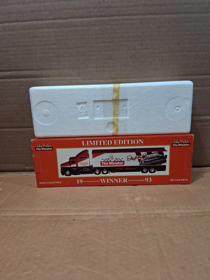 Vintage Dale Earnhardt Sr 1993 The Winston Winner Nascar Hauler Transporter - Image 3 of 3