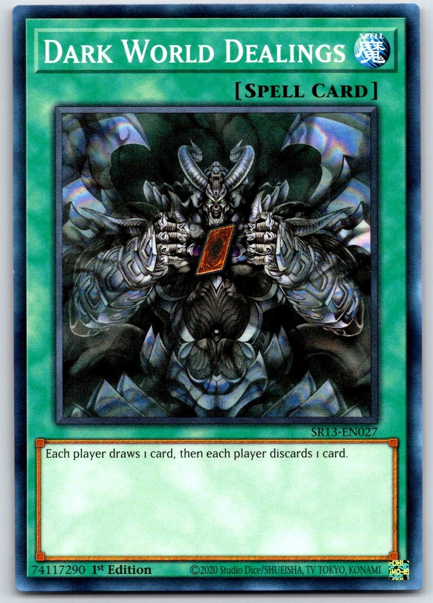 Dark World Dealings Common Structure Deck: Dark World 1st Edition