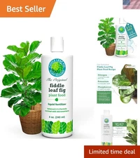 Ficus-Specific 3-1-2 Liquid Fertilizer - 8 oz for Stronger Roots & Vivid Growth