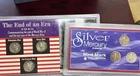 Mercury Dime Display Sets 1923 & 1935 + 1945 P/D/S End of an Era WWII