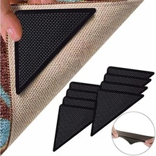 8 Pcs Grippers for Rugs, Non Slip Rug Pads for Hardwood Floors