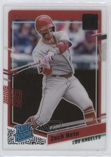 2023 Panini Chronicles Clearly Donruss Rated Rookie Zach Neto #6 1j01