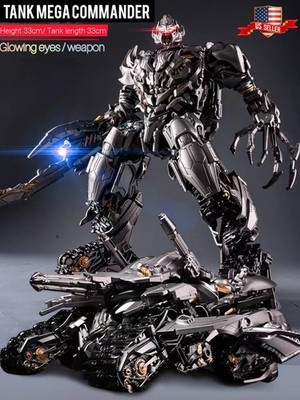 US Stock-BMB Transformation LS06 Megatron Tank Mega Commander