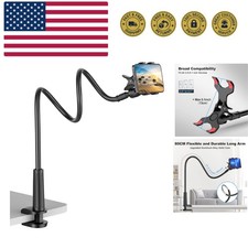 Gooseneck Cell Phone Holder, Universal 360 Flexible Phone Stand Lazy Bracket ...