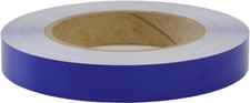 Solid Stripe for Auto Truck Boat - 3mil Vinyl 0.5" x 15240 mm x 0.003", Blue