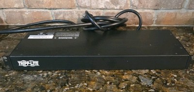 Tripp Lite PDUMNH15 1U Monitored PDU 120V 15A 8 Outlet Network Switch Rack Ears