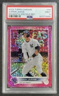 AARON JUDGE PSA 9 2022 TOPPS CHROME #99 MAGENTA SPECKLE REFRACTOR 88/350