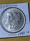 1883o  New Orleans Morgan Silver Dollar $1 US Coin Circulated Silver