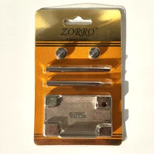 Universal Zorro Lighter Repair Kit with Two Flintwheels & Rivets - Fits: Zippo